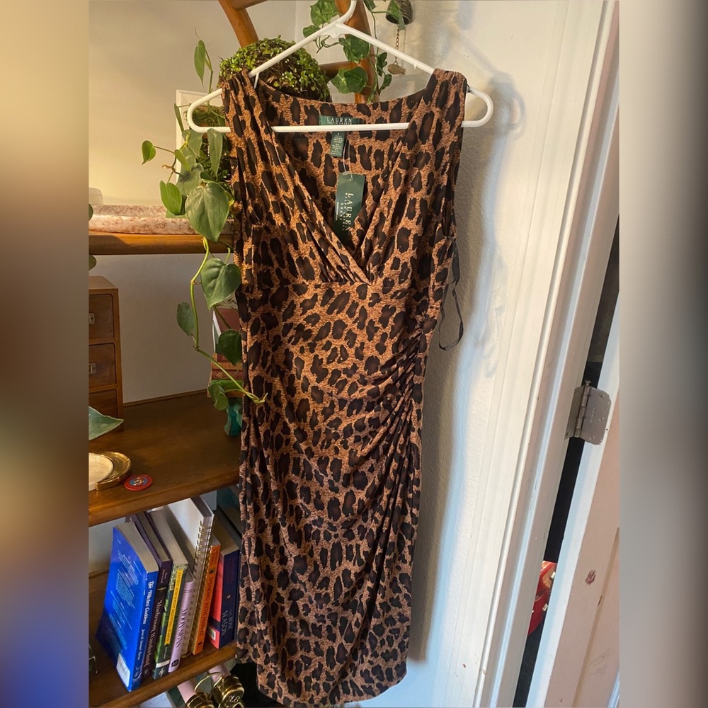 Ralph Lauren leopard dress